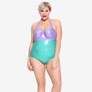 DISNEY THE LITTLE MERMAID ARIEL SWIMSUIT PLUS SIZE